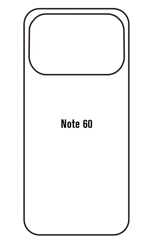 Infinix Note 60 Zadní Hydrogel ochranná fólie