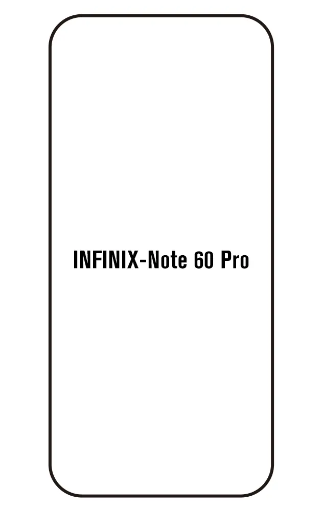 Infinix Note 60 Pro 5G Přední Hydrogel ochranná fólie