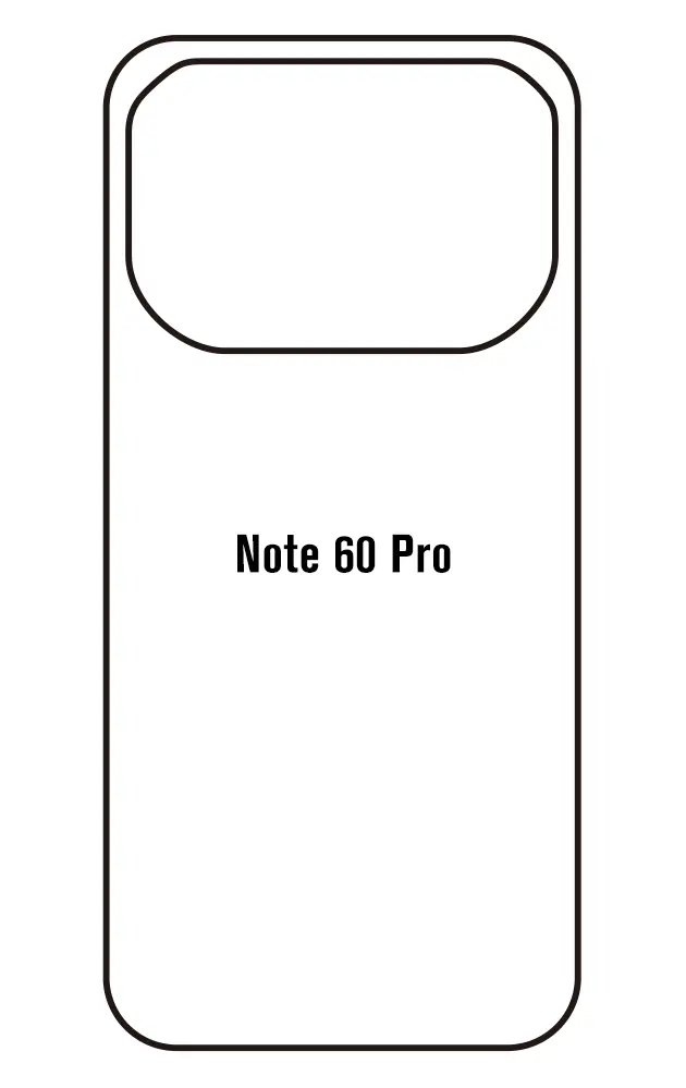 Infinix Note 60 Pro 5G Zadní Hydrogel ochranná fólie