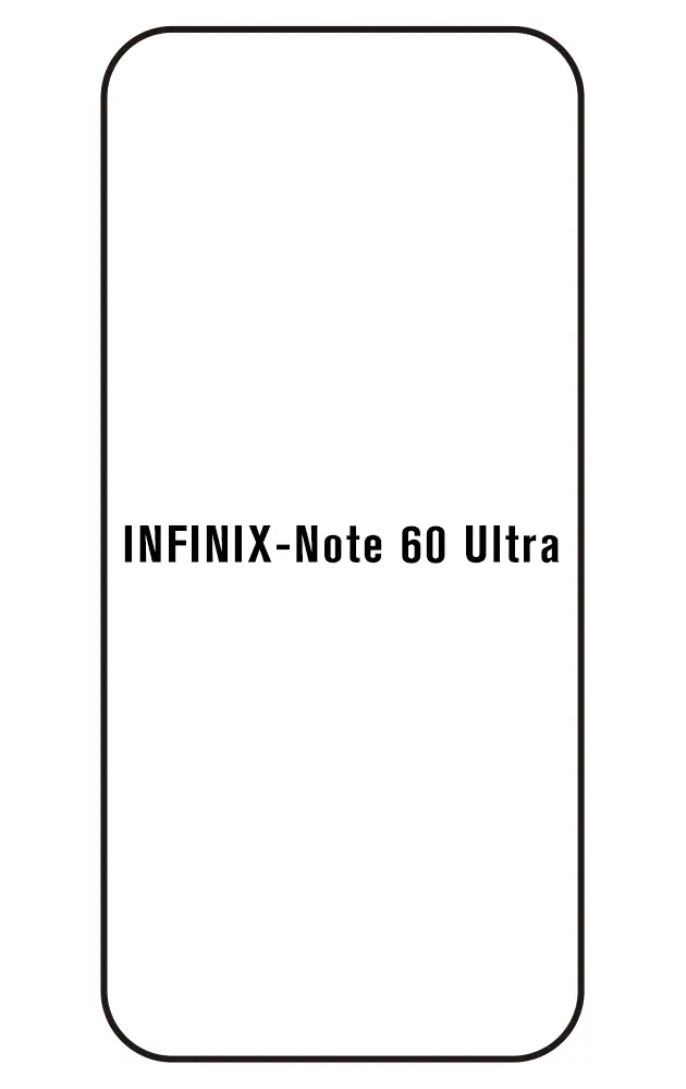 Infinix Note 60 Ultra Přední Hydrogel ochranná fólie