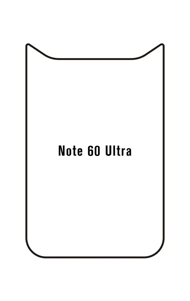 Infinix Note 60 Ultra Zadní Hydrogel ochranná fólie