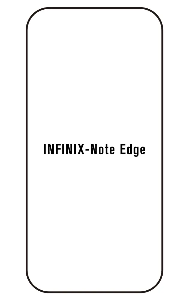 Infinix Note Edge Přední Hydrogel ochranná fólie