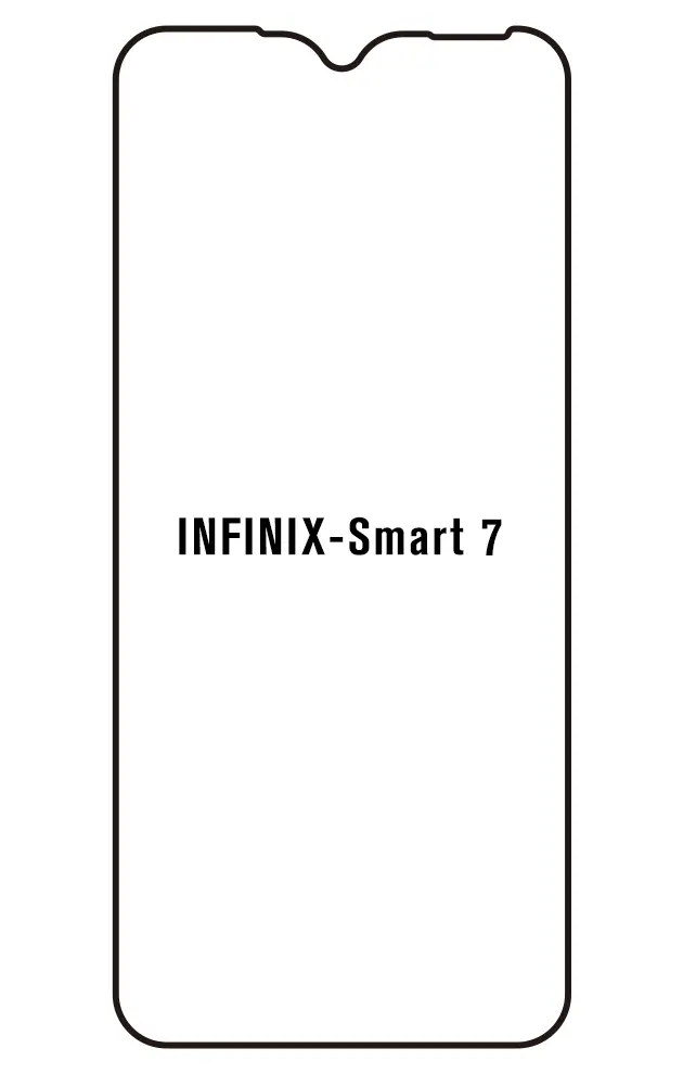 Infinix Smart 7 Přední Hydrogel ochranná fólie