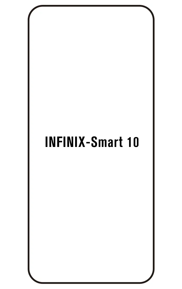 Infinix Smart 10 Přední Hydrogel ochranná fólie