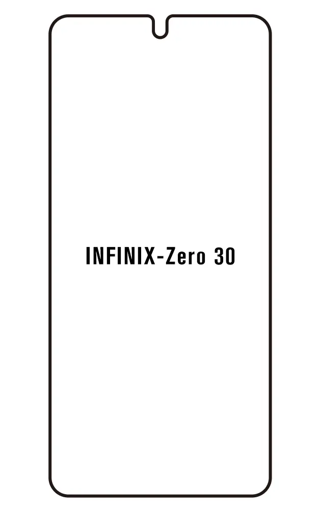 Infinix Zero 30 5G Přední Hydrogel ochranná fólie