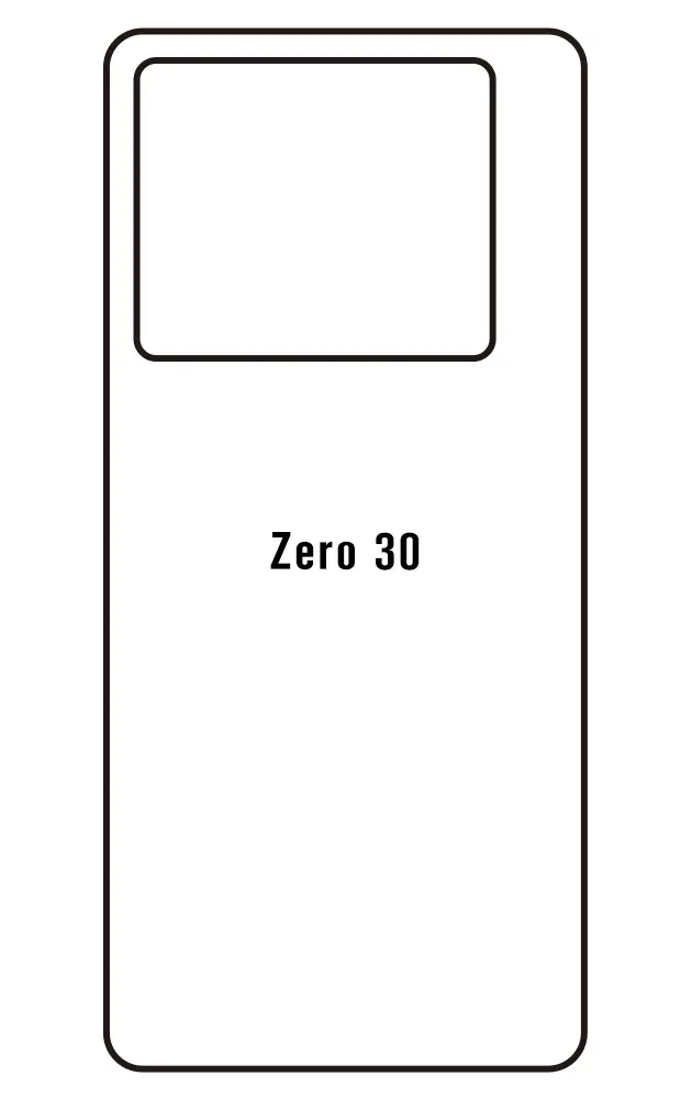 Infinix Zero 30 5G Zadní Hydrogel ochranná fólie
