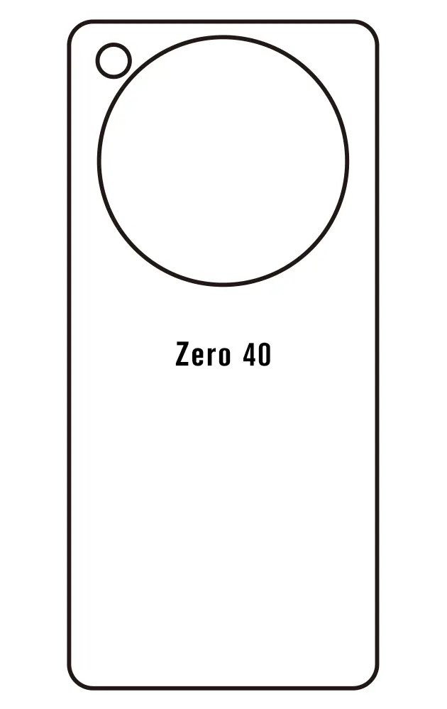 Infinix Zero 40 5G Zadní Hydrogel ochranná fólie