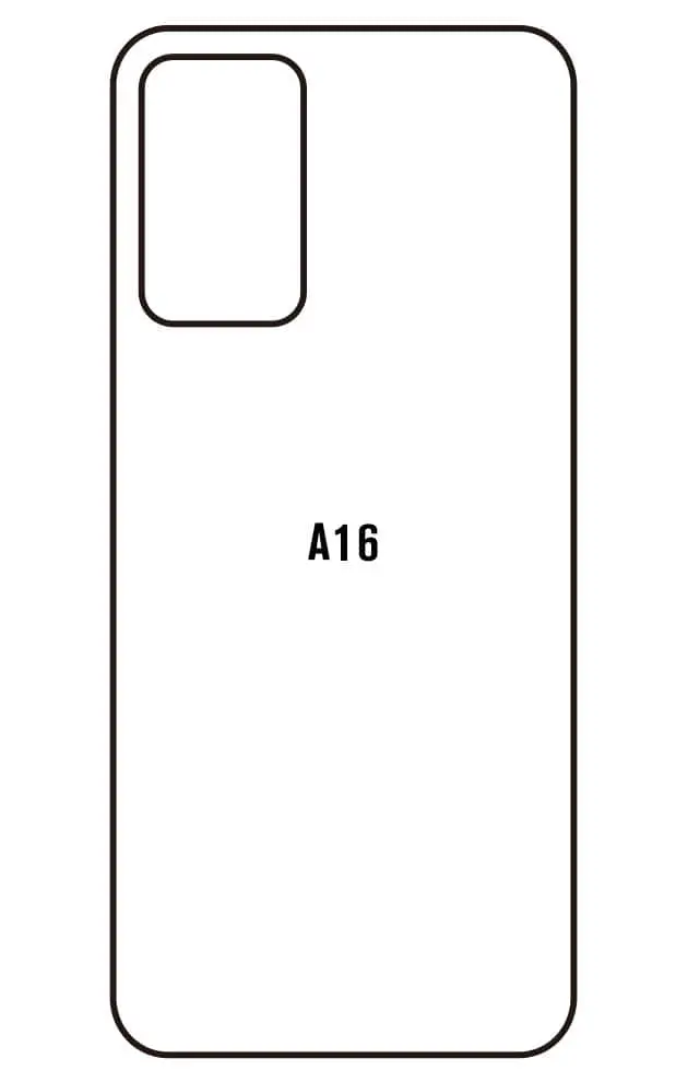 Oppo A16 / A16s Zadní Hydrogel ochranná fólie