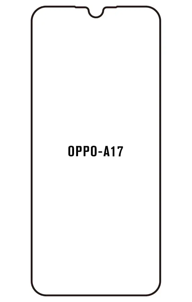 Oppo A17 Přední Hydrogel ochranná fólie