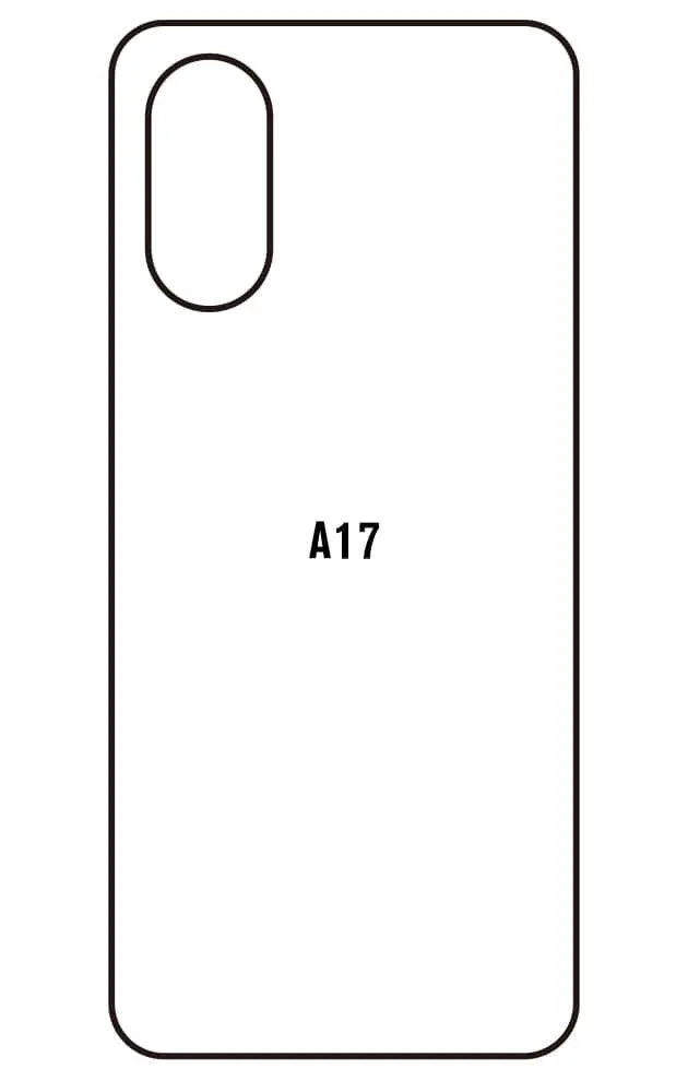 Oppo A17 Zadní Hydrogel ochranná fólie