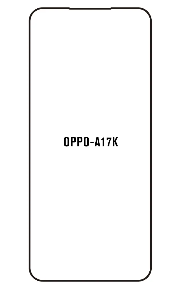 Oppo A17k Přední Hydrogel ochranná fólie