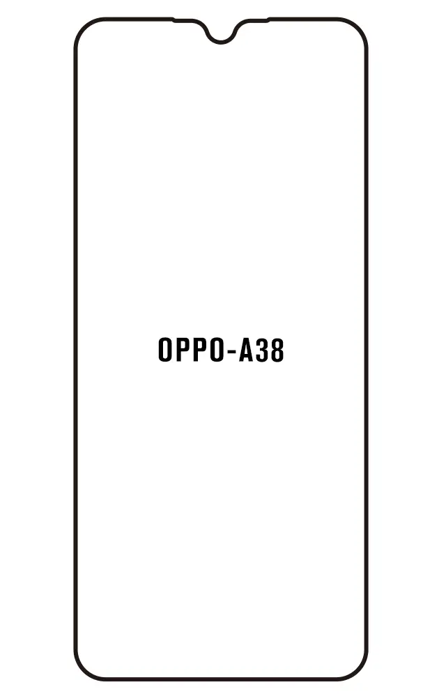 Oppo A38 Přední Hydrogel ochranná fólie
