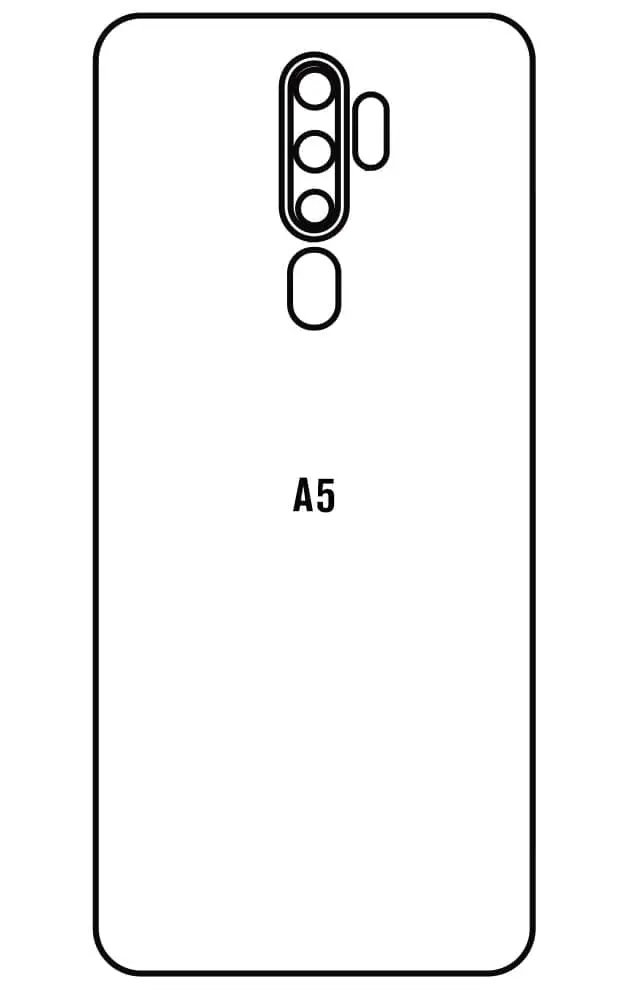 Oppo A5 2020 Zadní Hydrogel ochranná fólie