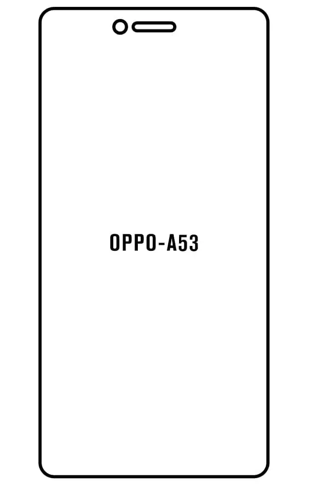 Oppo A53 2015 Přední Hydrogel ochranná fólie