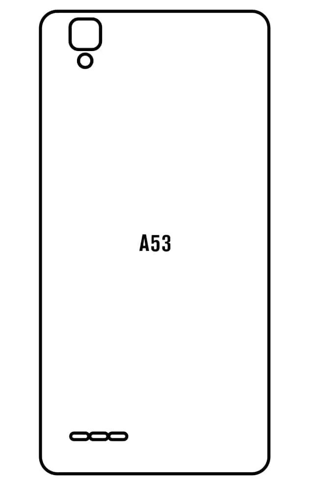 Oppo A53 2015 Zadní Hydrogel ochranná fólie