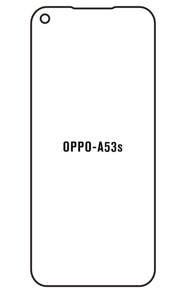 Oppo A53s Přední Hydrogel ochranná fólie