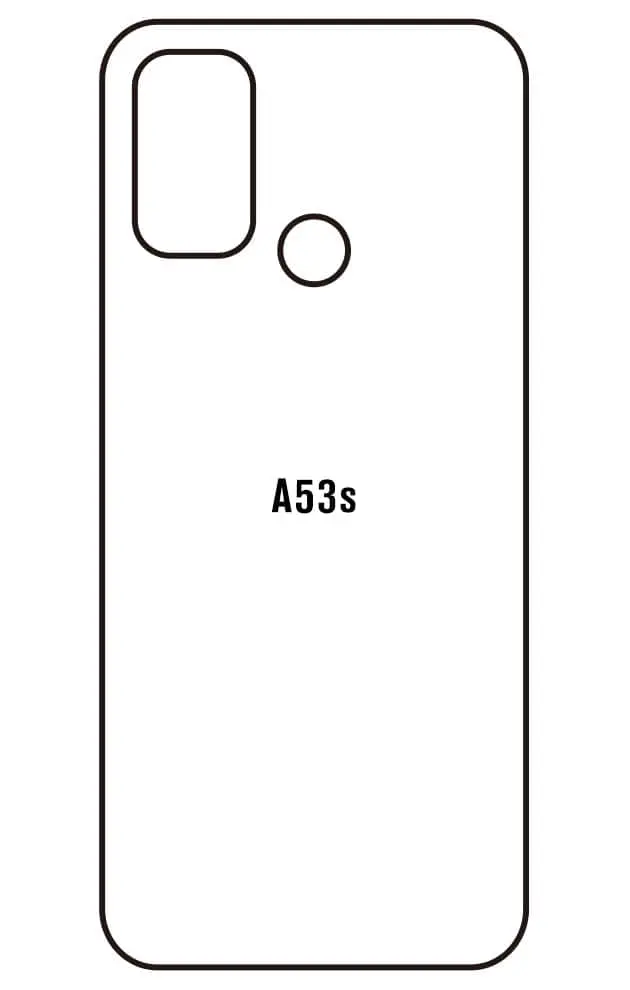 Oppo A53s Zadní Hydrogel ochranná fólie