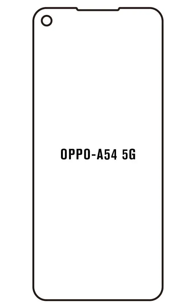 Oppo A54 5G Přední Hydrogel ochranná fólie