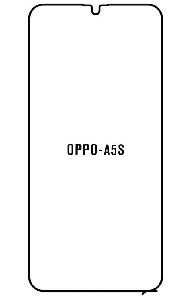 Oppo A5S / AX5s Přední Hydrogel ochranná fólie