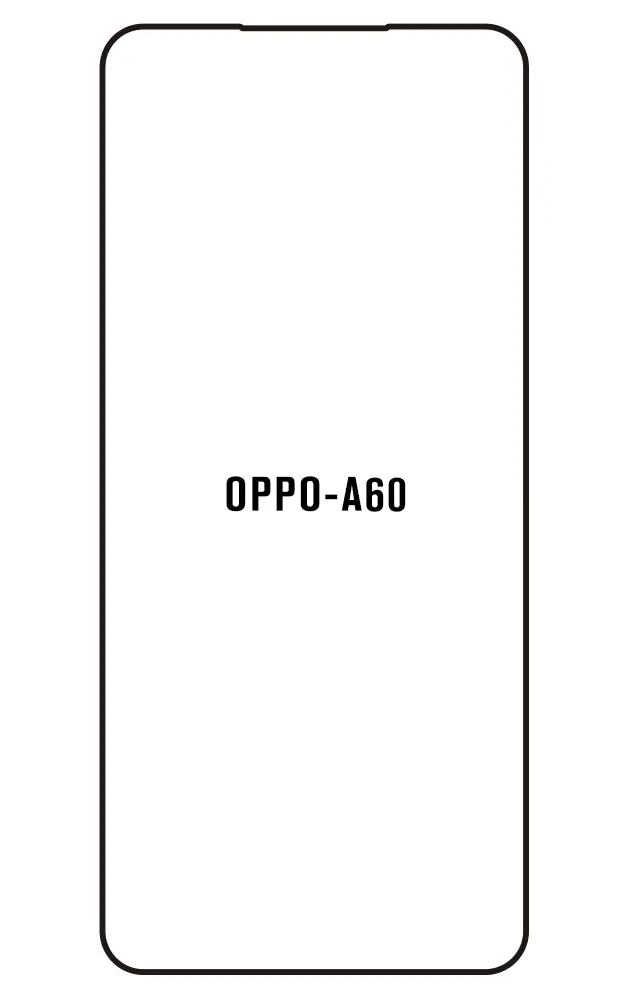 Oppo A60 Přední Hydrogel ochranná fólie