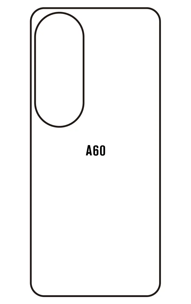Oppo A60 Zadní Hydrogel ochranná fólie
