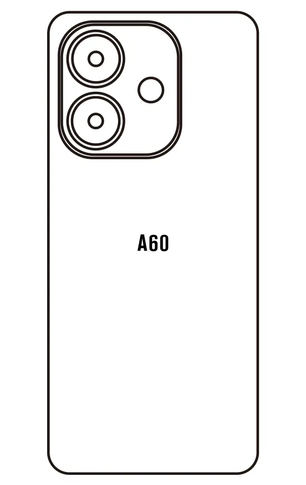 Oppo A60 5G Zadní Hydrogel ochranná fólie