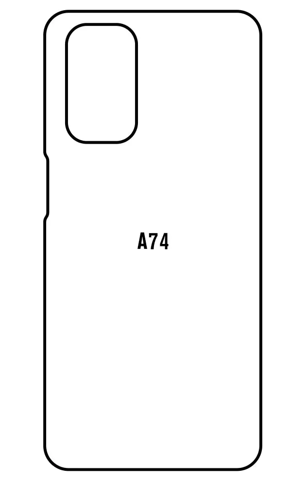 Oppo A74 5G Zadní Hydrogel ochranná fólie