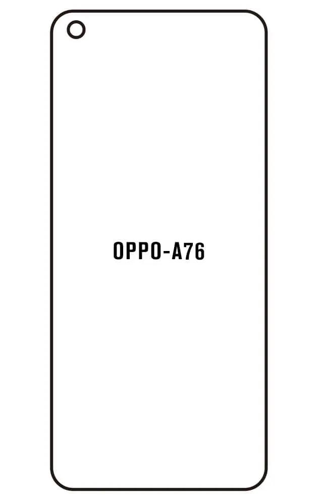Oppo A76 Přední Hydrogel ochranná fólie