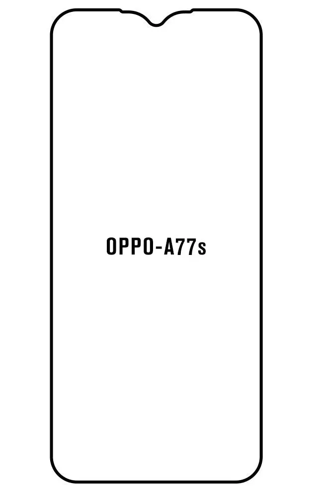 Oppo A77s Přední Hydrogel ochranná fólie