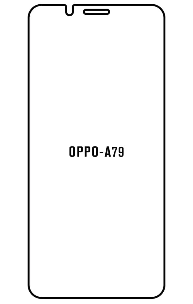 Oppo A79 Přední Hydrogel ochranná fólie