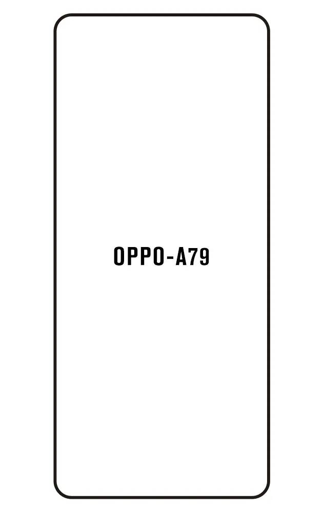 Oppo A79 5G 2023 Přední Hydrogel ochranná fólie