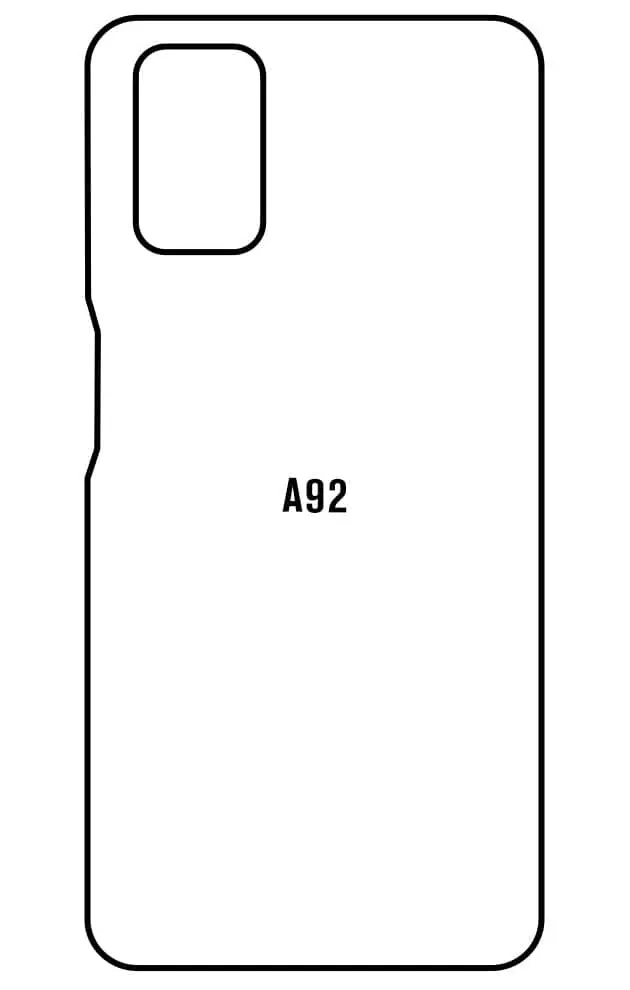 Oppo A92 Zadní Hydrogel ochranná fólie