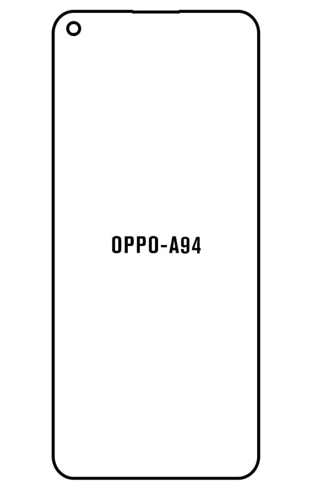 Oppo A94 Přední Hydrogel ochranná fólie
