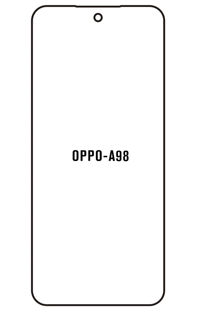Oppo A98 5G Přední Hydrogel ochranná fólie