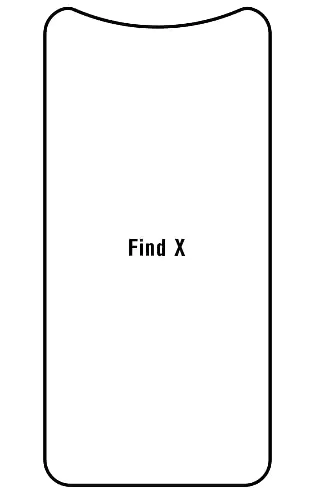 Oppo Find X Zadní Hydrogel ochranná fólie