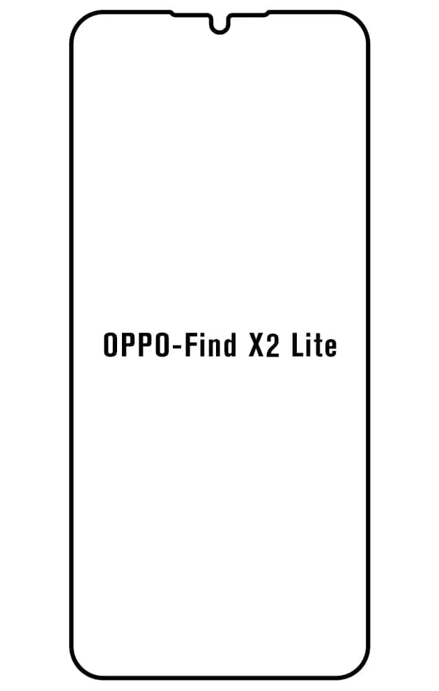 Oppo Find X2 Lite Přední Hydrogel ochranná fólie