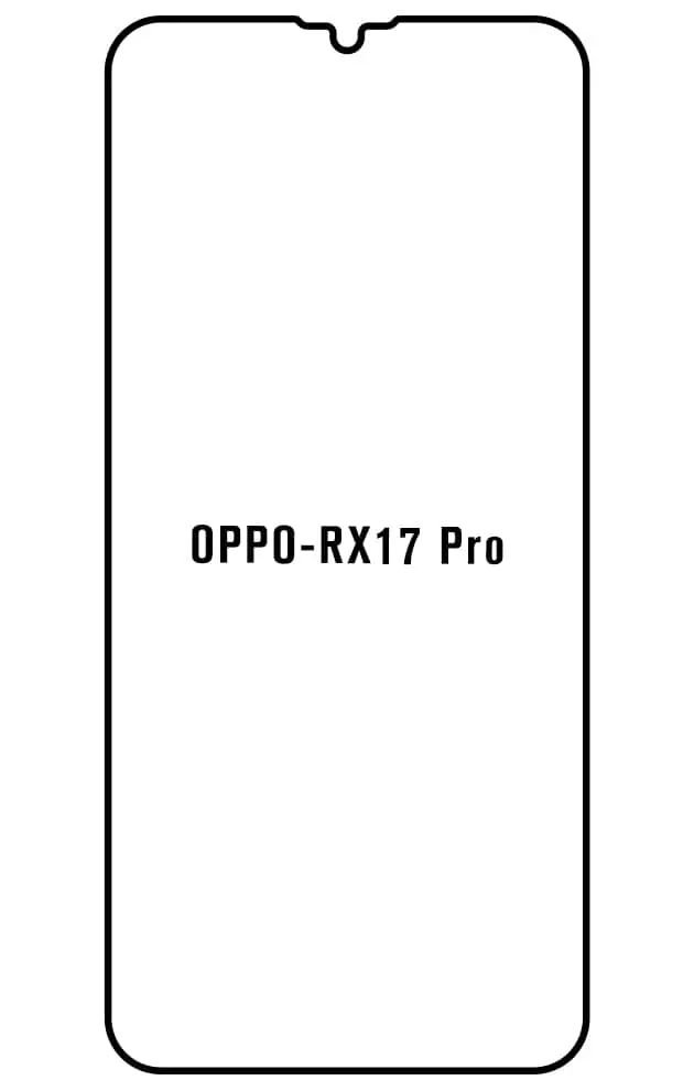 Oppo RX17 Pro Přední Hydrogel ochranná fólie