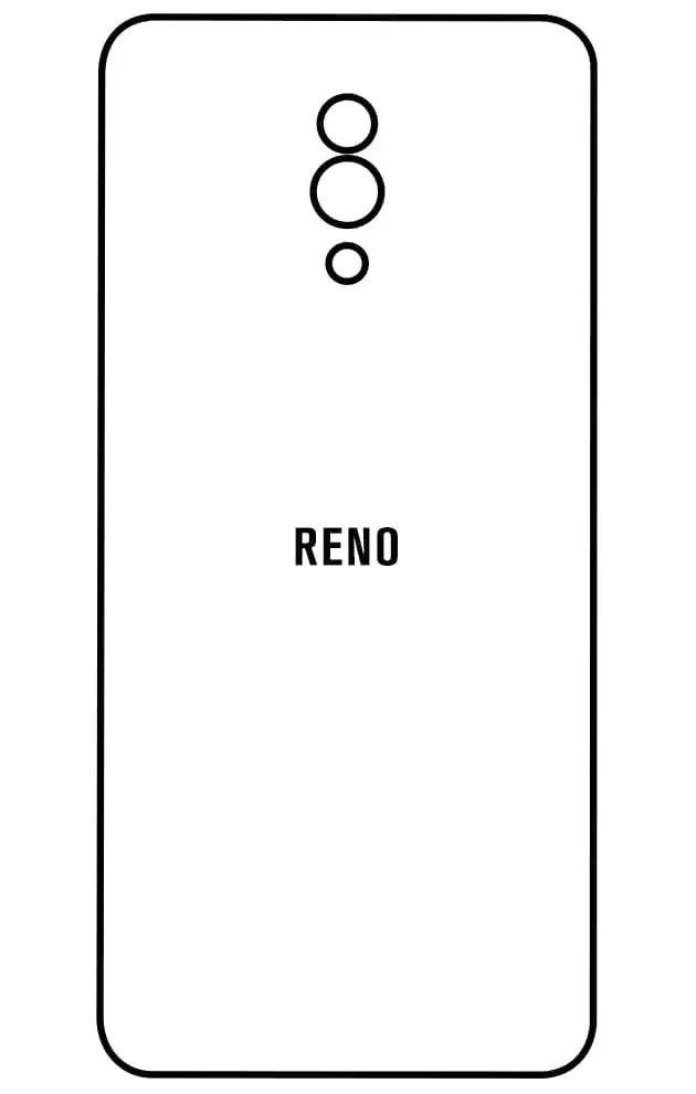 Oppo Reno Zadní Hydrogel ochranná fólie