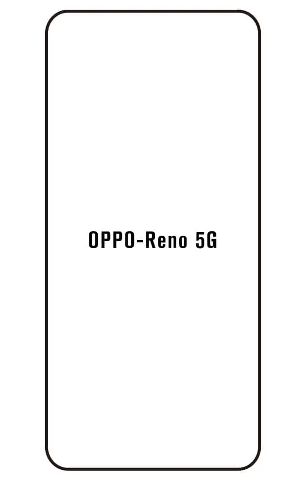 Oppo Reno 5G Přední Hydrogel ochranná fólie