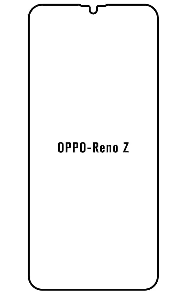 Oppo Reno Z Přední Hydrogel ochranná fólie