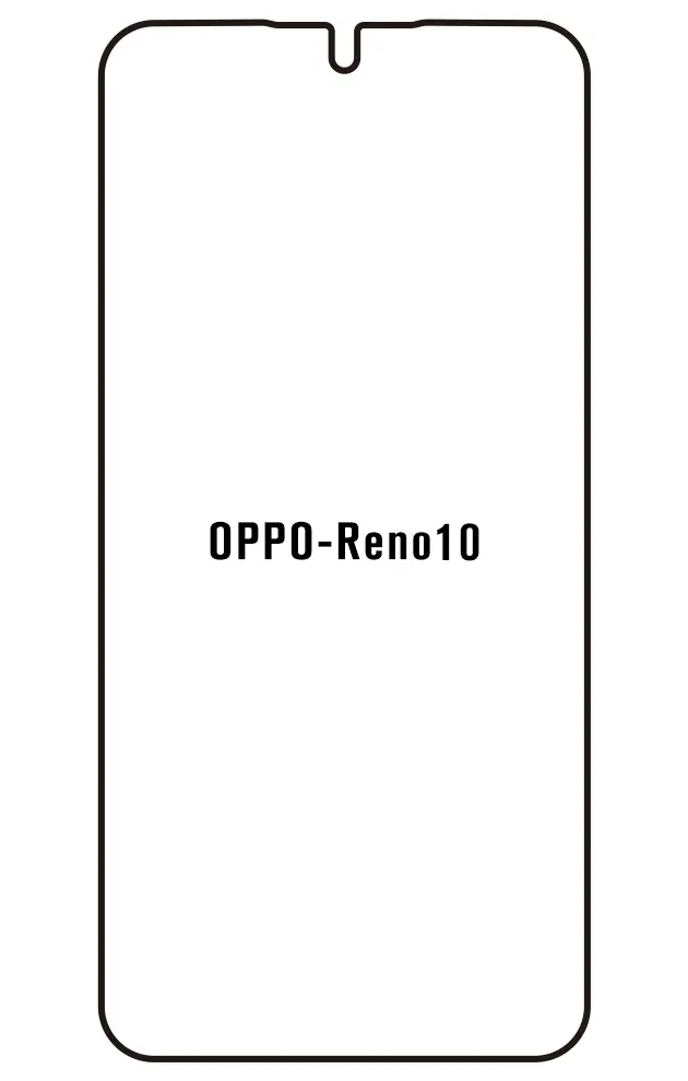 Oppo Reno10 5G Přední Hydrogel ochranná fólie