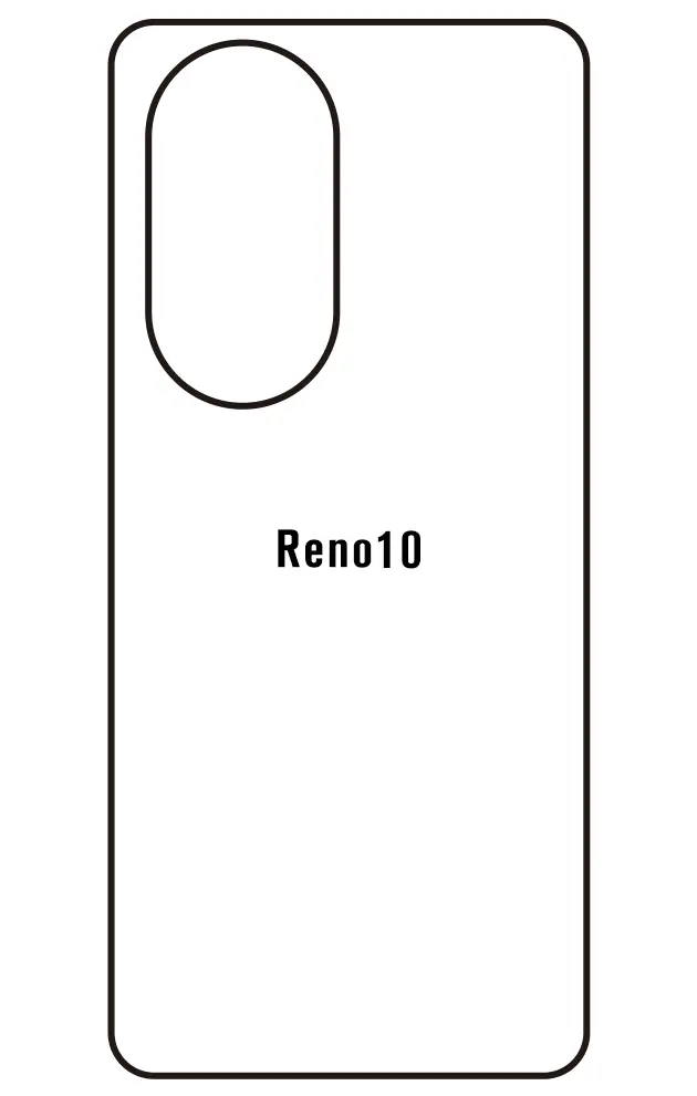 Oppo Reno10 5G Zadní Hydrogel ochranná fólie