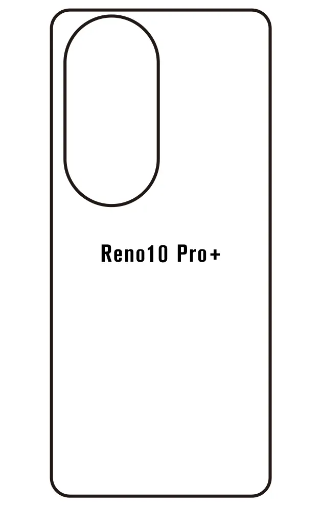 Oppo Reno10 Pro+ 5G Zadní Hydrogel ochranná fólie