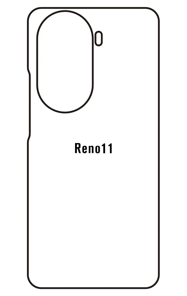 Oppo Reno11 5G Zadní Hydrogel ochranná fólie