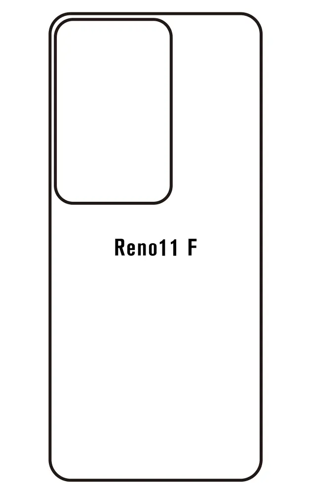 Oppo Reno11 F Zadní Hydrogel ochranná fólie
