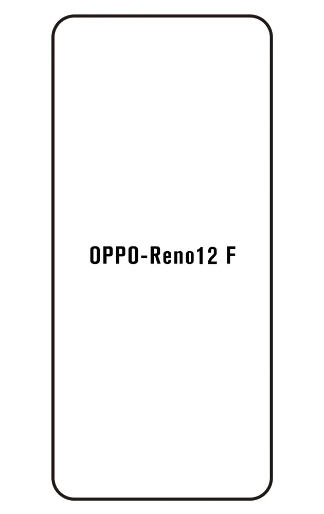 Oppo Reno12 F 4G Přední Hydrogel ochranná fólie