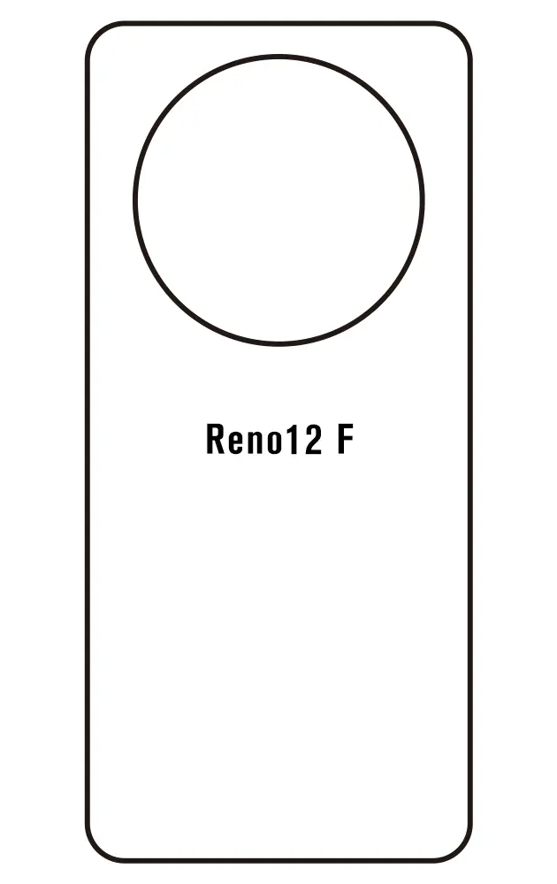 Oppo Reno12 F 4G Zadní Hydrogel ochranná fólie