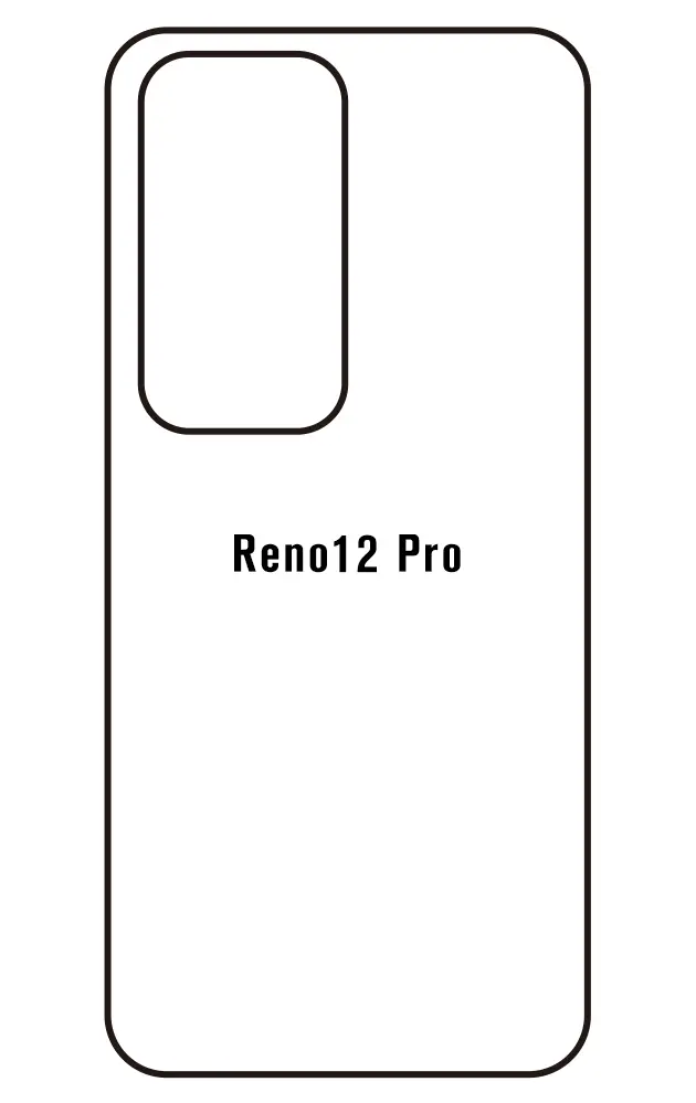 Oppo Reno12 Pro 5G Zadní Hydrogel ochranná fólie
