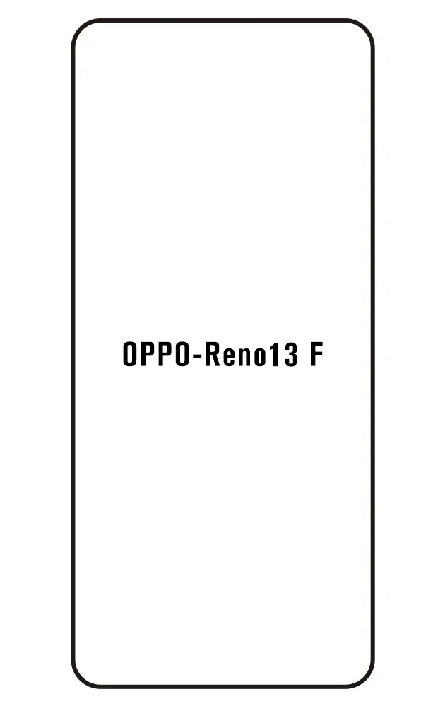 Oppo Reno13 F 5G Přední Hydrogel ochranná fólie