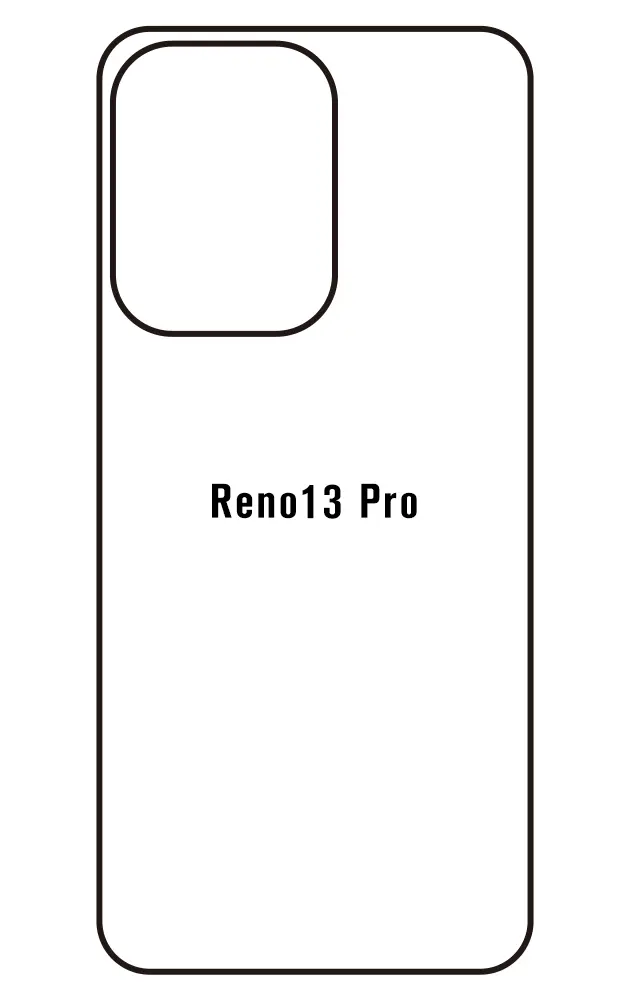 Oppo Reno13 Pro Zadní Hydrogel ochranná fólie